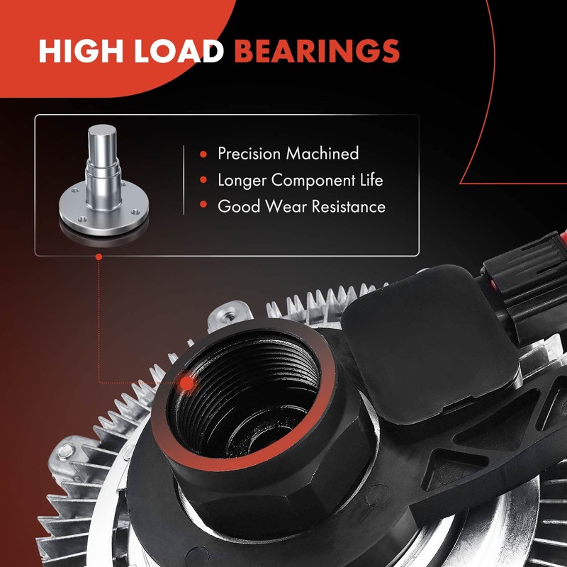 A-Premium Engine Cooling Fan Clutch Compatible with Land Rover Range