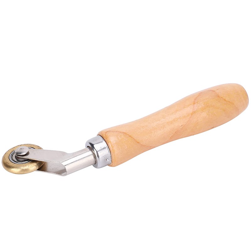 Akozon Seam Roller, Brass Penny Roller, Mini Roller Seam Hand