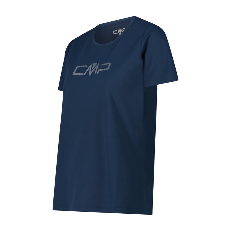 CMP - T-Shirt da Donna, Blue-Grey, 42