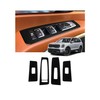 Hellet 4PCS Door Window Control Panel Cover Trim for Kia