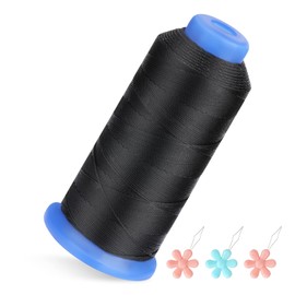 0.55mm Beading Threads, 490Yards Round Waxed Threads Polyester Cord Bracelet Beading Cords Beading Threads Waxed Polyester Cord Waxed Cord for Bracelet DIY Craft Jewelry Making Sewing Craft