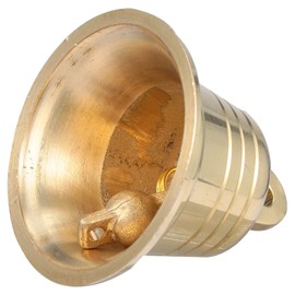 STOBOK 5 cm Christmas Sleigh Bells Ornament Gold Service Bell Large Wreath Bell Christmas Dinner Bells Antique Wedding Bells Hanging School Call Bell