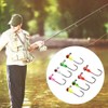 50PCS 2cm/1g Durable Metal Fishing Hooks with Sharp Barb Hook