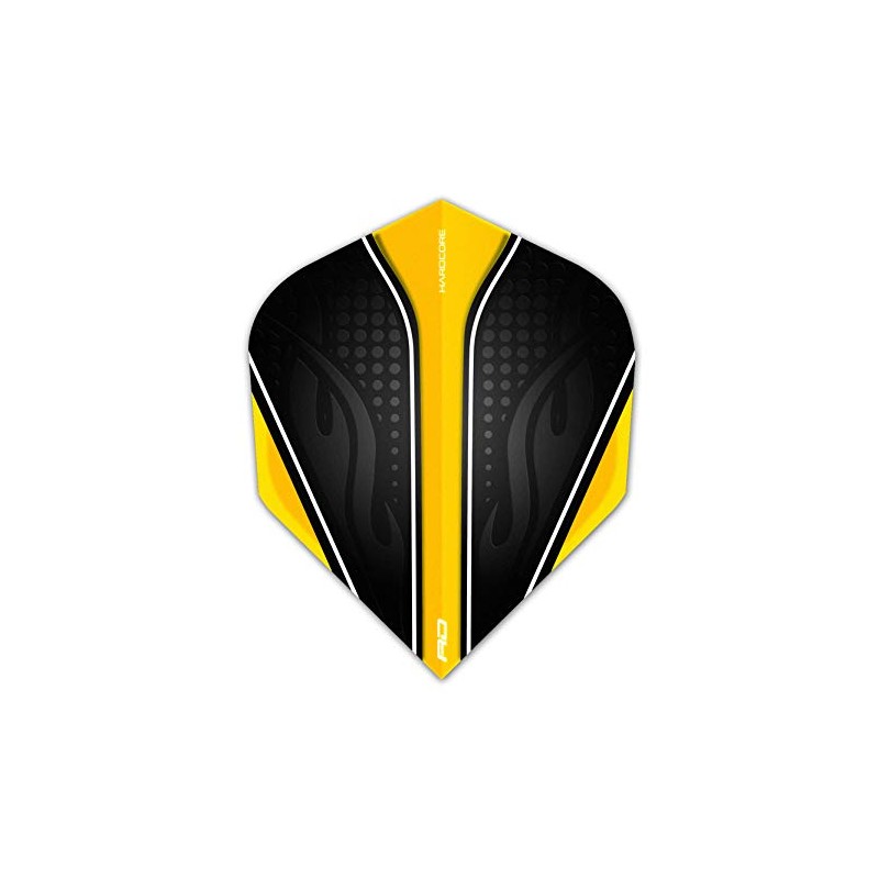 RED DRAGON Hardcore Radical Black & Yellow Extra Thick Standard