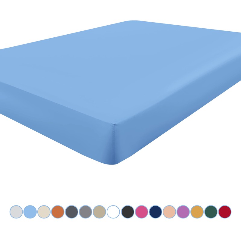 Hafaa King Size Fitted Sheets – Easy Care 25 cm