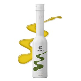 ORFEU - Picual Olive Oil Extra Virgin - Arugula, Watercress, Kale and Kiwi Sensory Notes - Gluten Free, Low Acidity - Gourmet Food - Ideal for Gift - Olive Oil for Cooking - 8.45 FL oz