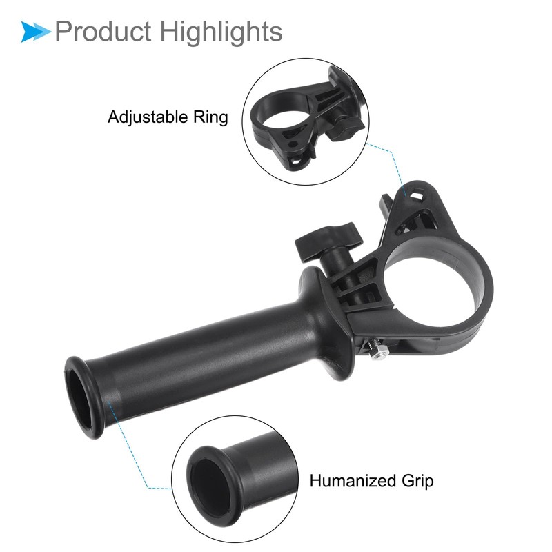 CoCud Adjustable Side Front Auxiliary Hammer Handle, 41-44mm Range Replacement
