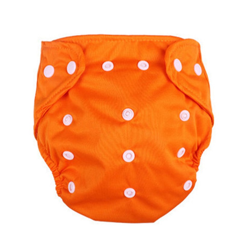 6PCS Baby Cloth Diapers Adjustable Washable Reusable Soft Breathable Infant