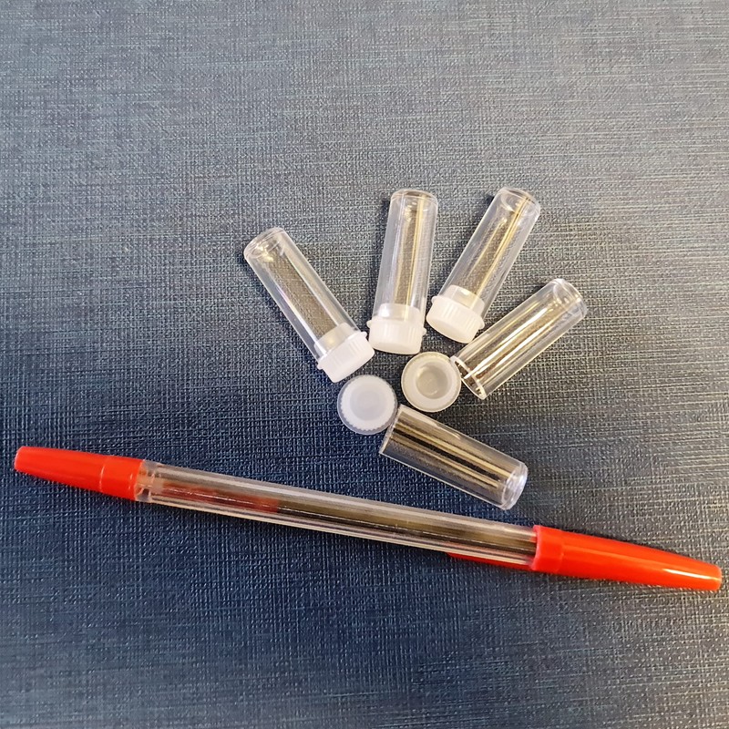 SHC Web 20 x 1ml Empty Mini Clear Plastic Tubes