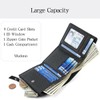 Mudono Women’s Wallet Small Genuine Leather Credit Card Holder RFID