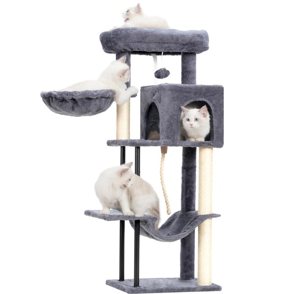 Gitelsnour Cat Tree, Cat Tower for Indoor Cats, 43.3 inch