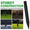 Stakes Solar Lights Replacement Spike - 0.82" x 13.46" Outdoor
