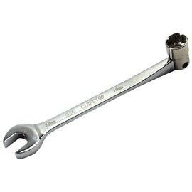 スエカゲツール SEK フレックスコンビレンチ (片ブラ) スプラインソケットタイプ 19mm SFC 190