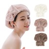 PTN Hair Drying Towel, Ultra Soft Coral Velvet Absorbent Dry