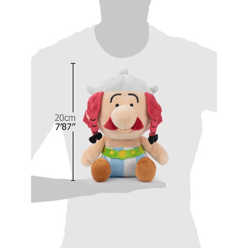 BARRADO 16002773 Asterix and Obelix Obelix Chibix Plush Toy 20
