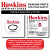 Hawkins A10-09 Gasket Sealing Ring for Pressure Cookers, 2 to