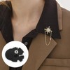 Pin Keepers Pin Locks, 30pcs Pin Backs Locking Clasp Pin