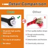 BEXSLE 8 Pcs 24in Bungee Cords with Carabiner Hooks Heavy