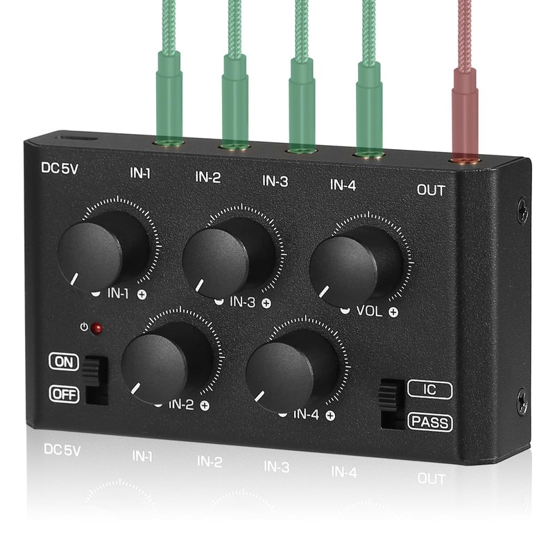 Douk Audio MC5-BX 4 Channel Ultra Low Noise Mini Stereo