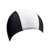 Beco Fabric Swim Cap Swimming Cap, Unisex, Textil-Schwimmhaube, white/black, One