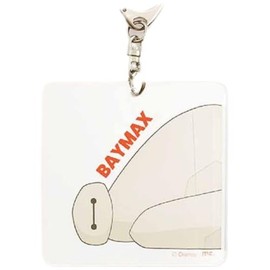 Marimo Craft Baymax MDAN-027 Acrylic Key Kilder, Purr, Approx. W2.6 x H2.6 inches (67 x 67 mm)