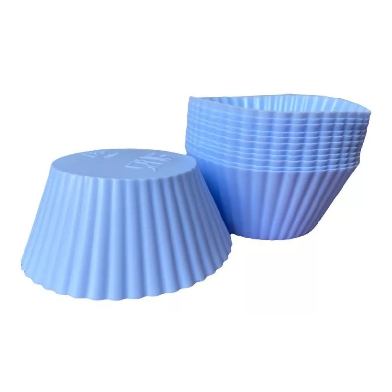 Extreme Beauty 12 Capacillos Reutilizables De Silicon Resistentes Al Horno