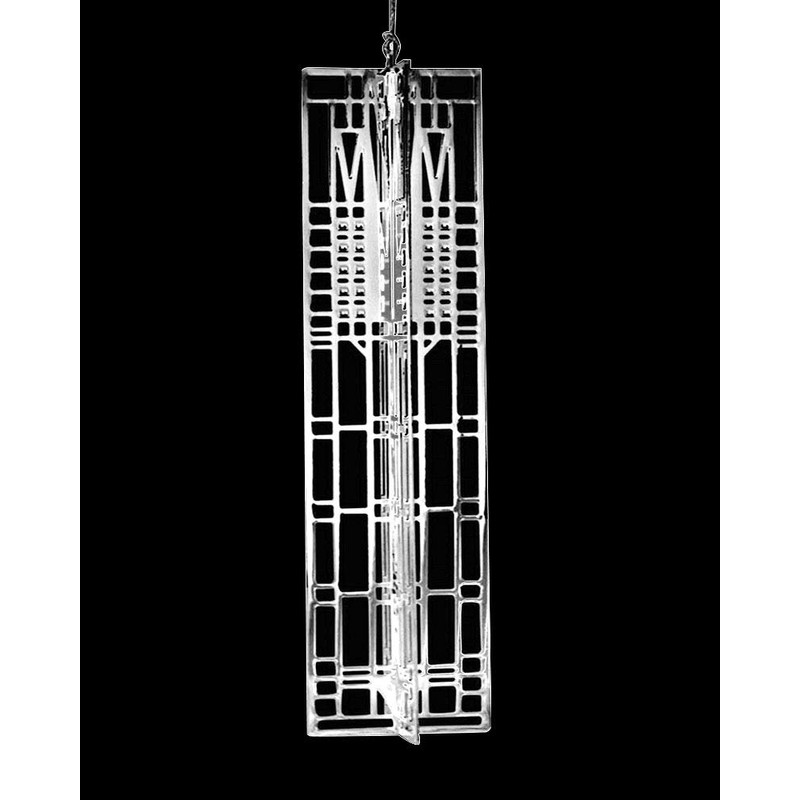 Uni-Art Frank Lloyd Wright 3 Wrightsicle Christmas Ornament Set 4