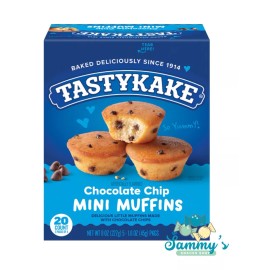 Tastykake Chocolate Chip Mini Muffins Box