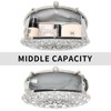 Beaguful - Bolsas de noche para mujer, con diamantes de