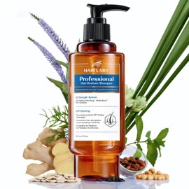 Hair Labs Professional Strength Hair Restore Shampoo for Men, DHT Blocker for Hair Loss and Thinning Hair, Biotin Shampoo Infused with Rosemary Oil for Hair Growth, Sulfate-Free, Color-Safe, 16 Fl Oz