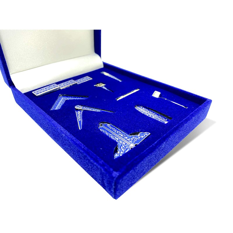 THE MASONIC COLLECTION Working Tools Set Miniature Gift Box Size