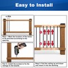 Belinova 50 Pack Round Aluminum Deck Spindles 26" x 0.1''