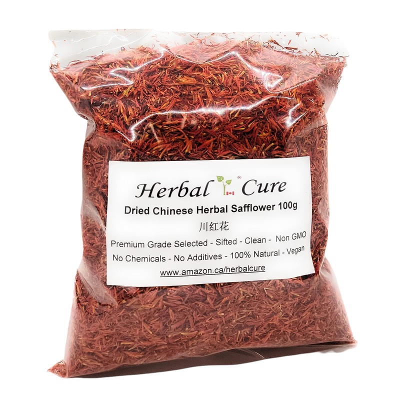 Herbal Cure - Chinese Red Flower Herb Hong Hua Flos