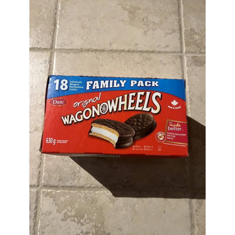 Wagon Dare Wagon Wheels Original Cookies 630g/22.2 oz
