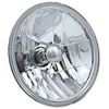 Octane Lighting 7 Inch Crystal Glass/Metal Headlight 8000k Ice Blue