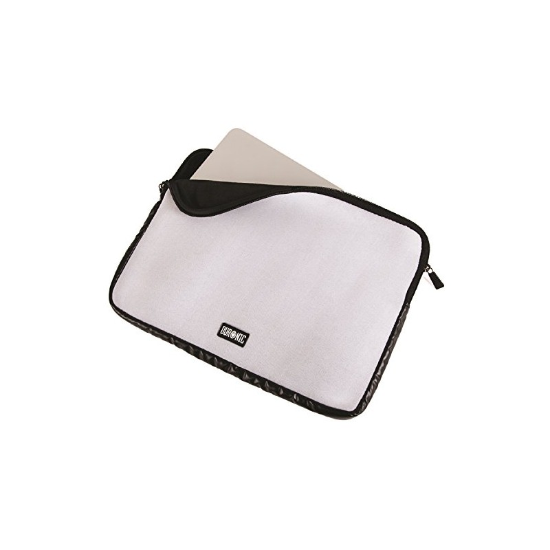 Duronic Laptop Sleeve Case Protector Pouch 10.2 Inch Grey LS02