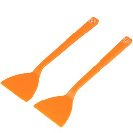 Wahei Freiz Monjayaki YR-007 Monjayaki Spatula, Spatula, Spatula, Spatula, Set of 2, Nylon, Easy to Mouthfeel