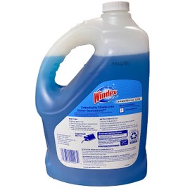 Windex Commercial Line Glass Cleaner Refill, Blue Original, 128 fl oz