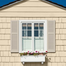 Glidden Exterior Paint + Primer: Greige/Synchronicity, One Coat, Satin, 1-Gallon