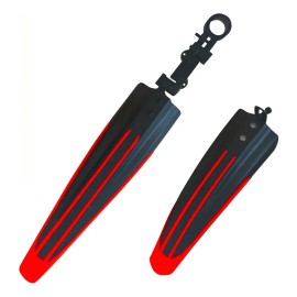 Hhads Guardabarros Para Bicicleta, Ajustables Mtb Road Bike Guardabarros Delantero/trasero, Protector De Bicicleta De Montaña Guardabarros Set, Bicicleta De Montaña, Exterior Ciclismo