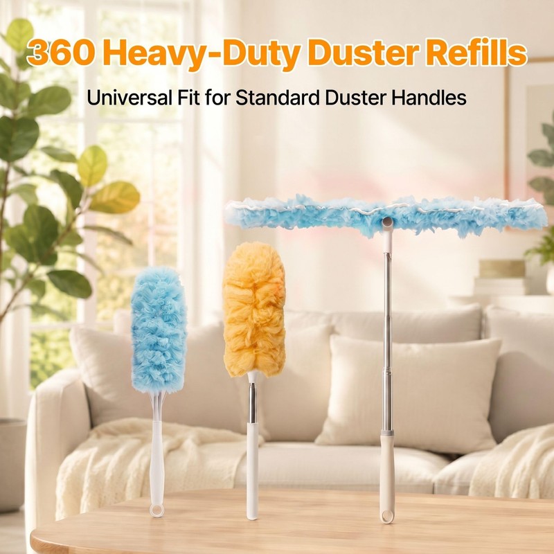 Microfiber Duster Refills for Swiffer Duster, 3 Count