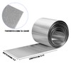 YIEMI Aluminum Flashing Roll，Aluminum Sheet Roll 3500x100x0.4mm(LxWxT) Applicable to Various