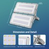 MKKM LED Floodlights Outdoor 100 W Super Bright 10000 lm
