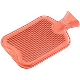 PEARL Rubber Hot Water Bottles: Hot Water Bottle, Size XL, Red, 2 Litres (Hot Water Bottles)