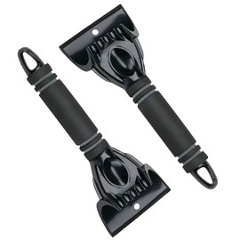 HUANGLG Ice Scraper for Car Windscreen, 2Pcs Car Ice Scraper, Easy to Remove Ice/Snow/Frost, Sturdy, Comfortable Grip, Compact Size, Ice Scraper for Car, Truck, SUV Windshield Windows