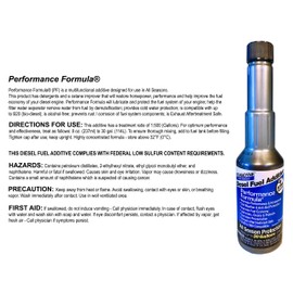 4 Bottles of Stanadyne 38564 Performance Formula 8 oz Diesel Fuel Additive