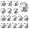 MOROBOR Stainless Steel Drawer Knobs, 16pcs Self-Stick Cabinet Handle Pulls,