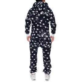 Crazy Age Jumpsuit, Bodysuit, Full Body Suit, Stars, Cuddly, Warm - 4xl