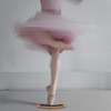 Turn Spin Board for Dance and Skating Balance Training,Orange Rectangular
