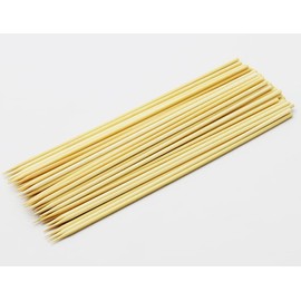 Barbecue Skewers, Bamboo Skewers, 0.1 x 8.3 inches (3 x 210 mm) (8.3 inches (21 cm), Pack of 50, Yakitori, Grilled Skewers, Outdoor Use